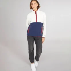 Dame Abilene Halv Knap Fleece Spøgelse