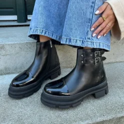 Dame Follow The Way støvler 038 Black Patent