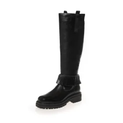 Dame fordi du kan lange støvler 0001 Black