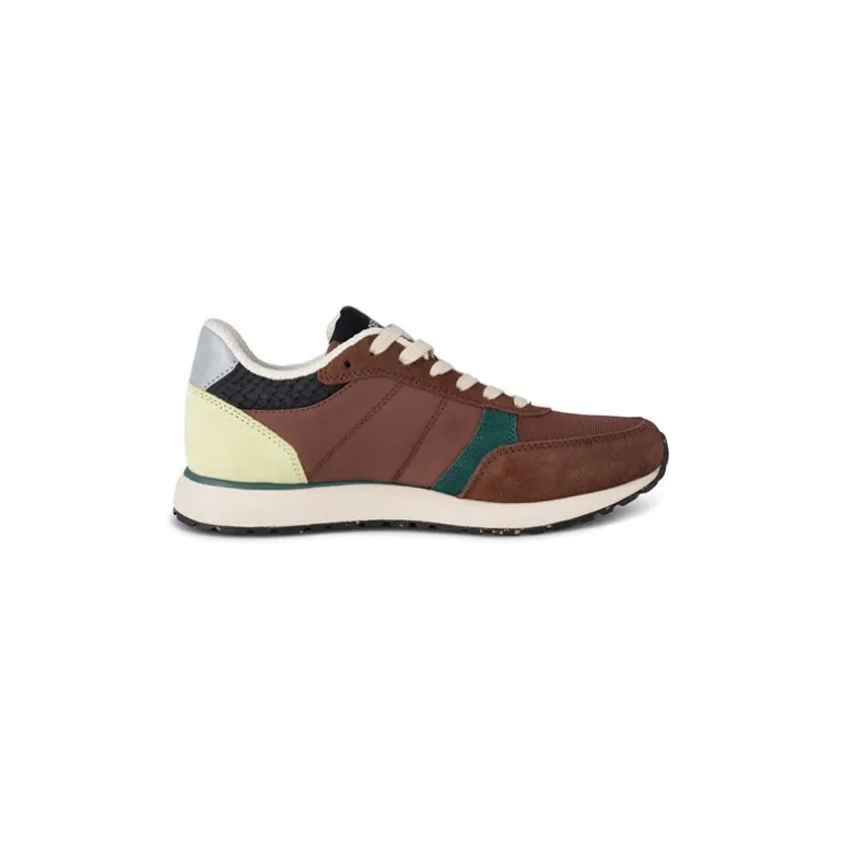 Dame Ronja Reflekterende Sneakers 312 Sepia
