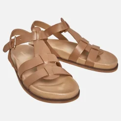 Dame Sandaler beige