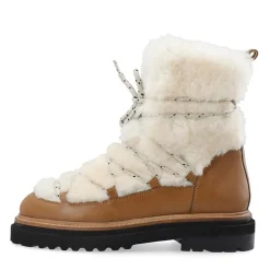 Damesko Sandra Snøvestøvler Off White