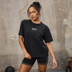 Dame T-shirt Sort