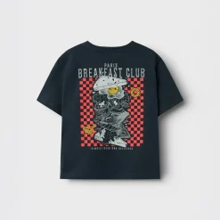 Drenge Dartin T-Shirt Ombre Blå