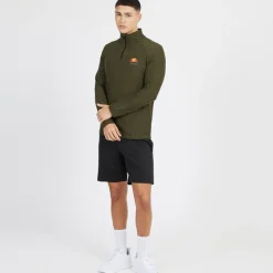 Herre Fasano T-shirts med lange ærmer kakigrøn