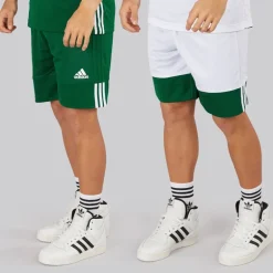 Herre 3G Speed Vendbare Basketball Shorts Dark Green/​Hvid