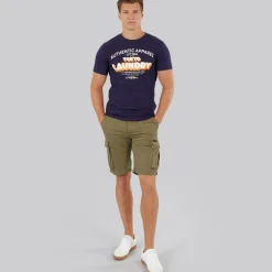 Herre Noahs Combat Shorts Lys Khaki
