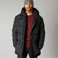 Herre Parka Row Jakke Sort