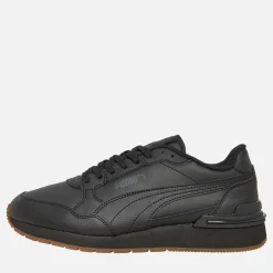 Herre ST Runner V4 Læder Sneakers Sort/​Stærk Grå/​Gummi