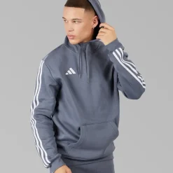 Herre Tiro 23 League Pullover Sweat Hættetrøje Team Onix