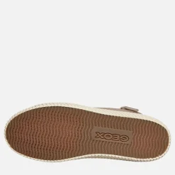 Junior Piger Mirroless Lyn Høj Top Træningssko Dark Beige