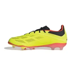 Junior Predator Elite FG Fodboldstøvler Fast Ground Team Solar Gul 2/​Core Sort/​Solar Rød