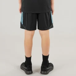 Junior Tiro 23 Club Trænings Shorts Sort/​Preloved Blue